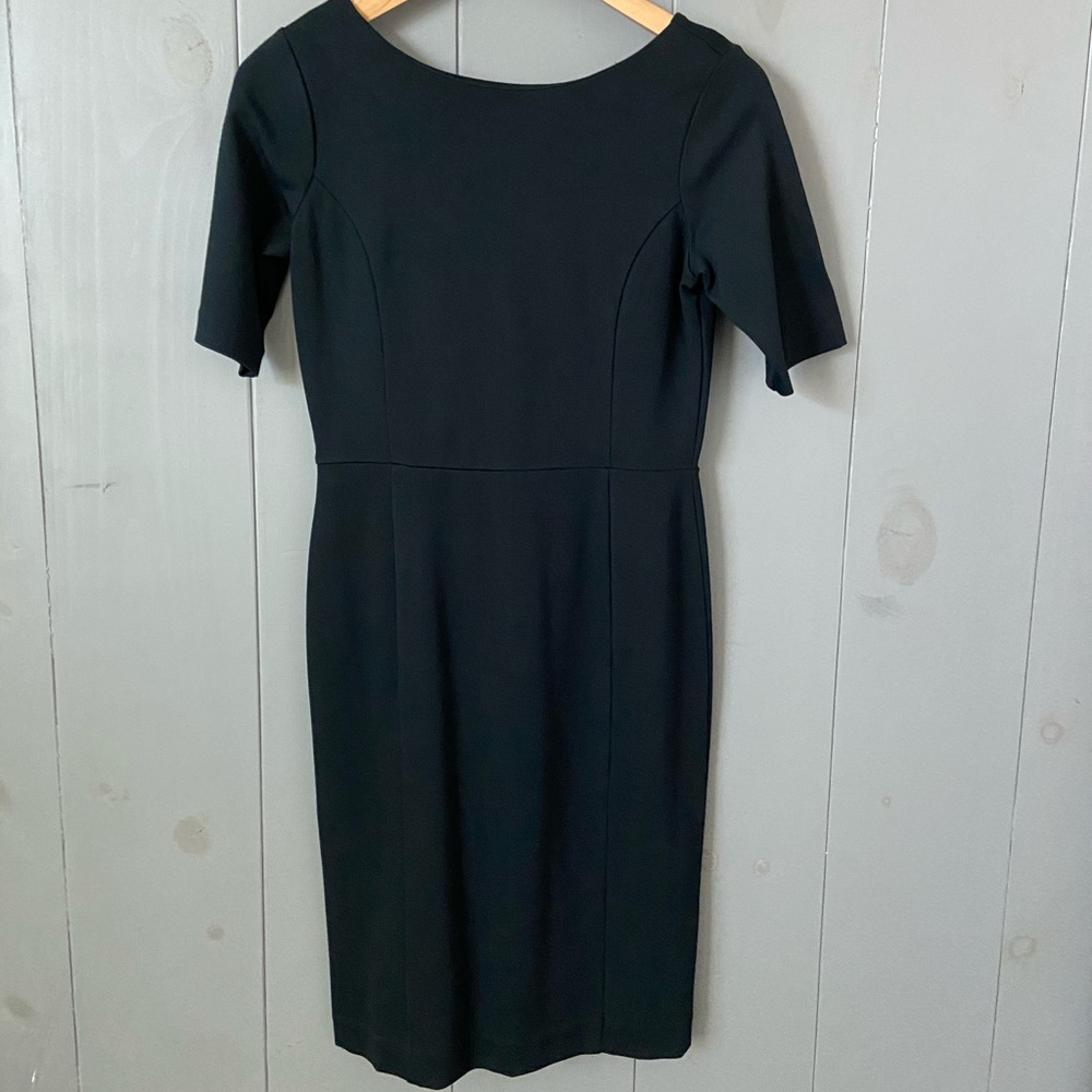 Ann Taylor Black Sleek Dress